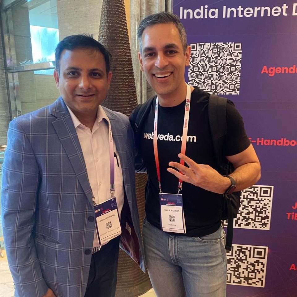 Gaurav Singhal: India Internet Day 2025 with Ankur Warikoo